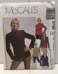 McCall's 3796 Misses'/ Miss Petite Lined Jackets Sewing Pattern Size 12-18 FF - Picture 1 of 3