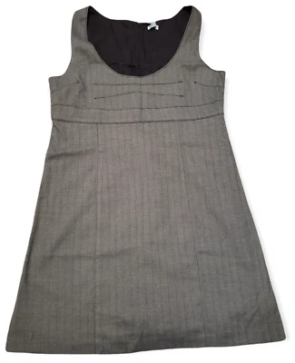 Vestido Fossil Para Mujer Mediano Marrón Forrado Cambio Sin Mangas Carrera Profesional Nuevo con Etiquetas Foto 1 de 4