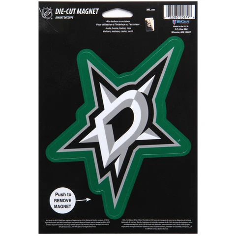 Dallas Stars WinCraft Primary 6" x 9" Car Magnet Cover