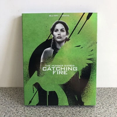THE HUNGER GAMES: Catching Fire (Blu-Ray, Digital, 2022) with NEW RARE Slipcover - Image 1 of 4