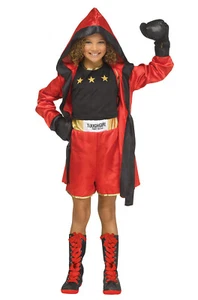 Tough Girl Boxer Child Costume - Picture 1 of 2