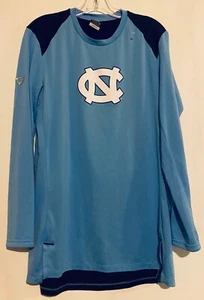 Men's Nike Jordan Brand Dri Fit UNC Carolina Tar Heels Long Sleeve Shirt Small - Picture 1 of 6