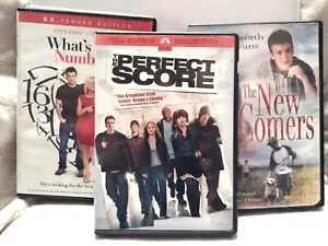 Chris Evans 3 DVD Lot: PERFECT SCORE, NEW COMERS, WHAT'S YOUR NUMBER Scarlett Jo - Picture 1 of 11