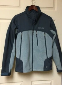Columbia Interchange Heat Elite Lite Omni Heat Light Blue Jacket Size Small EUC! - Picture 1 of 10
