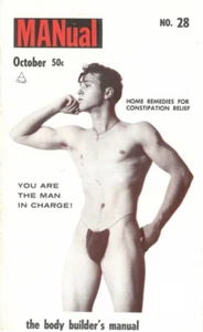 Handbuch N.28 Oktober 1961, Vintage männliches Beefcake Magazin - Bild 1 von 2