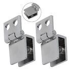 Reliable Glass Door Hinges for 5 8mm Glass Ideal for Bathroom and Office Rooms