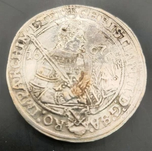 ALEMANIA.AÑO 1607. CHRIASTIAN, JUAN JORGE Y AUGUSTO. TALER.PESO 29,05GR. REF A/F - Picture 1 of 2