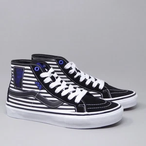Vans SK8-Hi Decon Breana Geering Striped Hi Top Sneakers Mens 6 / Womens 7.5 - Picture 1 of 8