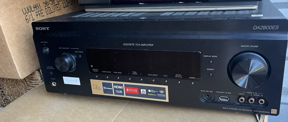 Stunning Sony ES STR-DA2800ES 7.2-Channel Home Theater Receiver HDMI - Image 1 of 4