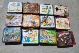 Vintage Metall Brotdose Konvolut 12 Stück - Bild 1 von 11