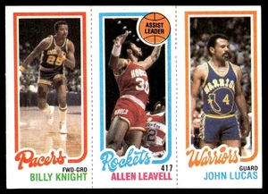 Knight / Leavell / Lucas | 1980-81 Topps #96 / 104 / 120 | EX-NM - Picture 1 of 2