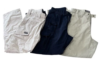 3 Blackhawk Lightweight Tactical Pants Mens 34x32 Black Khaki - Image 1 of 4