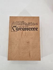 Carcassonne: The City-Wooden Case/Box by Klaus-Jürgen Wrede - Picture 1 of 6
