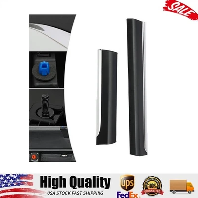 For 2011-2013 Toyota Highlander Left Front Rear Door Lower Molding Trim Panel Foto 1 de 4