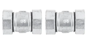 Compression Coupling 3/4" X 3/4" X 3" Malleable Iron, STZ 311CCL-34 2-PACK - Foto 1 di 4