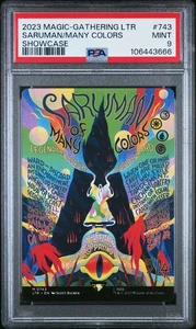2023 MTG LTR Saruman of Many Colors #743 (M) Lord Of The Rings - MINT - PSA 9 - Bild 1 von 2
