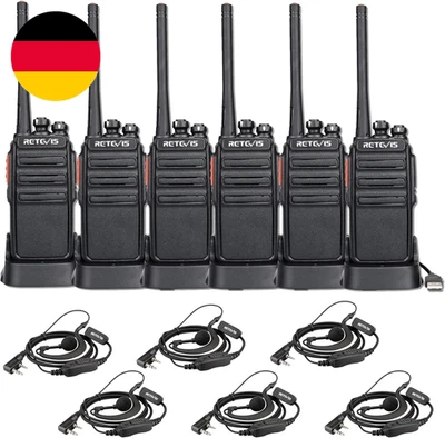 Retevis RT24 plus Funkgeräte Professionell, PMR Walkie-Talkie Erwachsene Aufladb - Bild 1 von 4