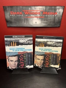 007: James Bond Sean Connery 6-Film Collection Limited Ed (4K UHD BD+Digital) - Picture 1 of 8