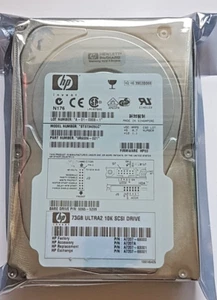 73 GB HP ST373405LC 10000RPM Ultra2 SCSI 80Pin HDD 3.5" Internal Hard Drive New - Picture 1 of 1