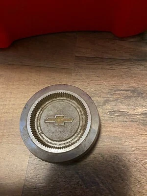 Chevrolet Chevy Nova II 1966 66 2 volante cromo bocina botón GM 3873627 Foto 1 de 4