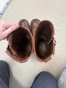 Wesco BOSS boss engineer boots Size US8.0D #0501 Size : 26cm Chromexcel USED - Picture 1 of 3