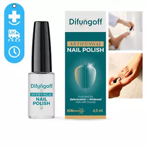 Difungoff Professional Therapy Treatment Anti Fungal Nail Polish Care 4.5ml - Picture 1 of 6
