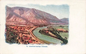 EARLY GLENWOOD SPRINGS CO COLORADO VINTAGE POSTCARD 1912 102423 S - Picture 1 of 2