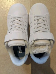 K-Swiss Children's White/Corporate Shoes Sneakers Court Casper Size 12.5, NIB - Picture 1 of 4