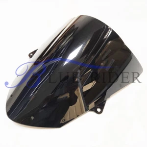 For Kawasaki ZX-6R 636 2009-2023 ZX-10R 2008-2010 Windshield Windscreen Black - Picture 1 of 5