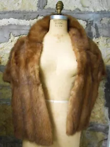 Vintage Mink Capelet - Picture 1 of 8