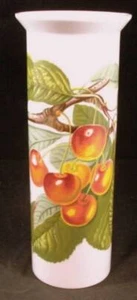 Portmeirion Pomona Serif Vase Biggarreux Cherry Fruit Design - Picture 1 of 7