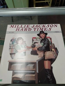Vintage 1982 vinyl LP Millie Jackson Hard Times. "Ts" - Picture 1 of 7