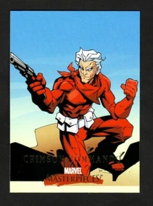 UPPER DECK MARVEL MASTERPIECES 2 2008 BASE CARD 12 CRIMSON COMMANDO - Bild 1 von 3