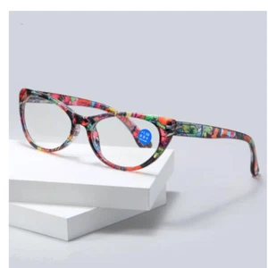 Occhiali da lettura anti-luce blu per donna occhiali moda full montatura * - Foto 1 di 24
