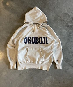 Vintage 1980’s Champion Reverse Weave Quarter Zip Okoboji Hoodie Size XXL - Picture 1 of 11