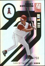 2005 DONRUSS ELITE TURN OF THE CENTURY BASEBALL ASSORTED SINGLES U-PICK