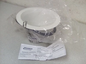 Progress Lighting P806001-028, 6in Recessed Light, Satin White - Picture 1 of 5