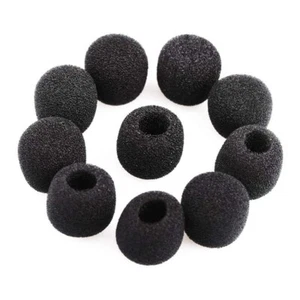 10PCS Microphone Windscreen Sponge Cover Headset Mic Foam Cover Protective Cap - Afbeelding 1 van 8