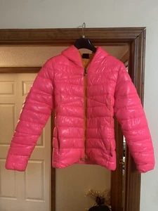 Girls Youth Lg Spider Jacket Pink And Orange - Picture 1 of 5