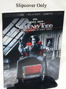(slipcover only) Sweeney Todd Demon Barber of Fleet Street 4K UHD - Foto 1 di 2