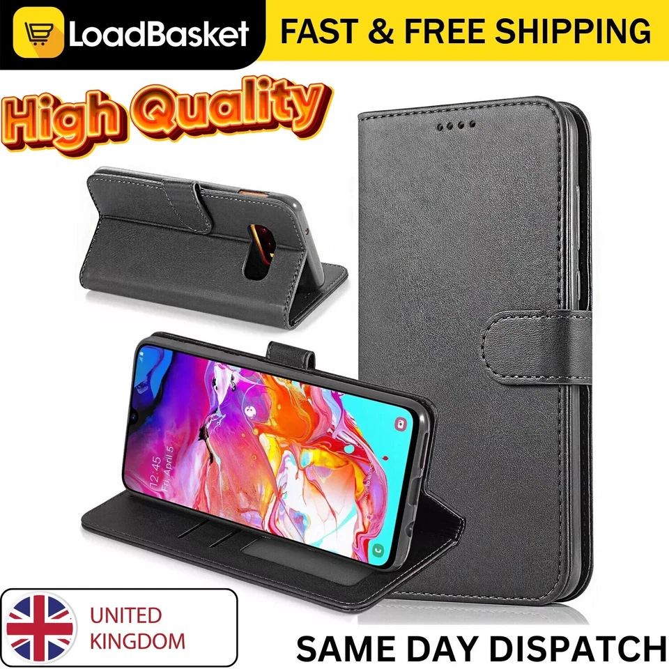 Case For All Samsung Galaxy Mobile Phones Premium Leather Wallet Book Cover  UK - Image 1 of 4