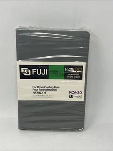 Cinta de casete de video FUJI H521E BR recubierta con respaldo para transmisión KCA-30 nueva - Imagen 1 de 3