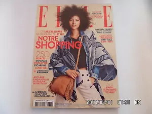 ELLE N°3665 18.03.2016 MELODIE VAXELAIRE JERRY HALL JOHNNY COCA DUKAUSKAITE K47 - Bild 1 von 1