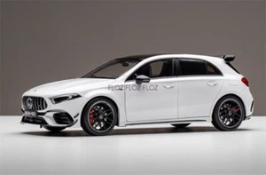 para Kiloworks para Benz para AMG para A45 S Arctic White 1:18 coche modelo preconstruido - Imagen 1 de 5
