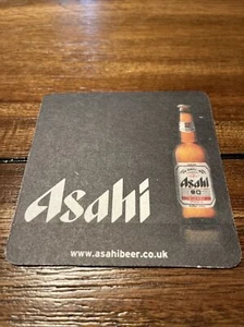 ASAHI BEER JAPAN'S NO. 1 BRAND SINGLE-SIDED COASTER - Picture 1 of 2
