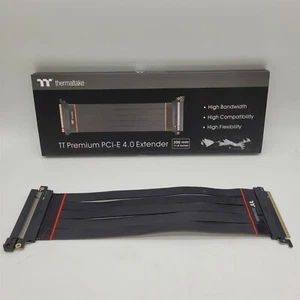 Thermaltake TT Premium PCI-E 4.0 High Speed Flexible Extender Riser Cable 300mm - Afbeelding 1 van 3