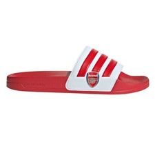 adidas cloudfoam slides red