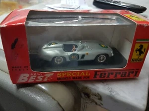 Model best Ferrari 750 Monza quarantesimo anniversario scala 143 teca lesionata - Foto 1 di 1