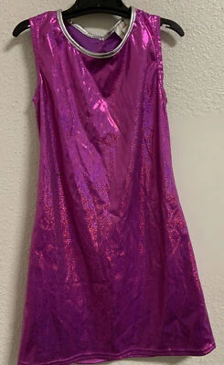 ⚡️Disfraz de Halloween para niñas de superhéroe Starfire DC para niñas (M 8-10) 👉Solo vestido👈 Foto 1 de 2