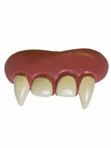 VAMPIRE TEETH - LATEX FALSE TEETH - Picture 1 of 1
